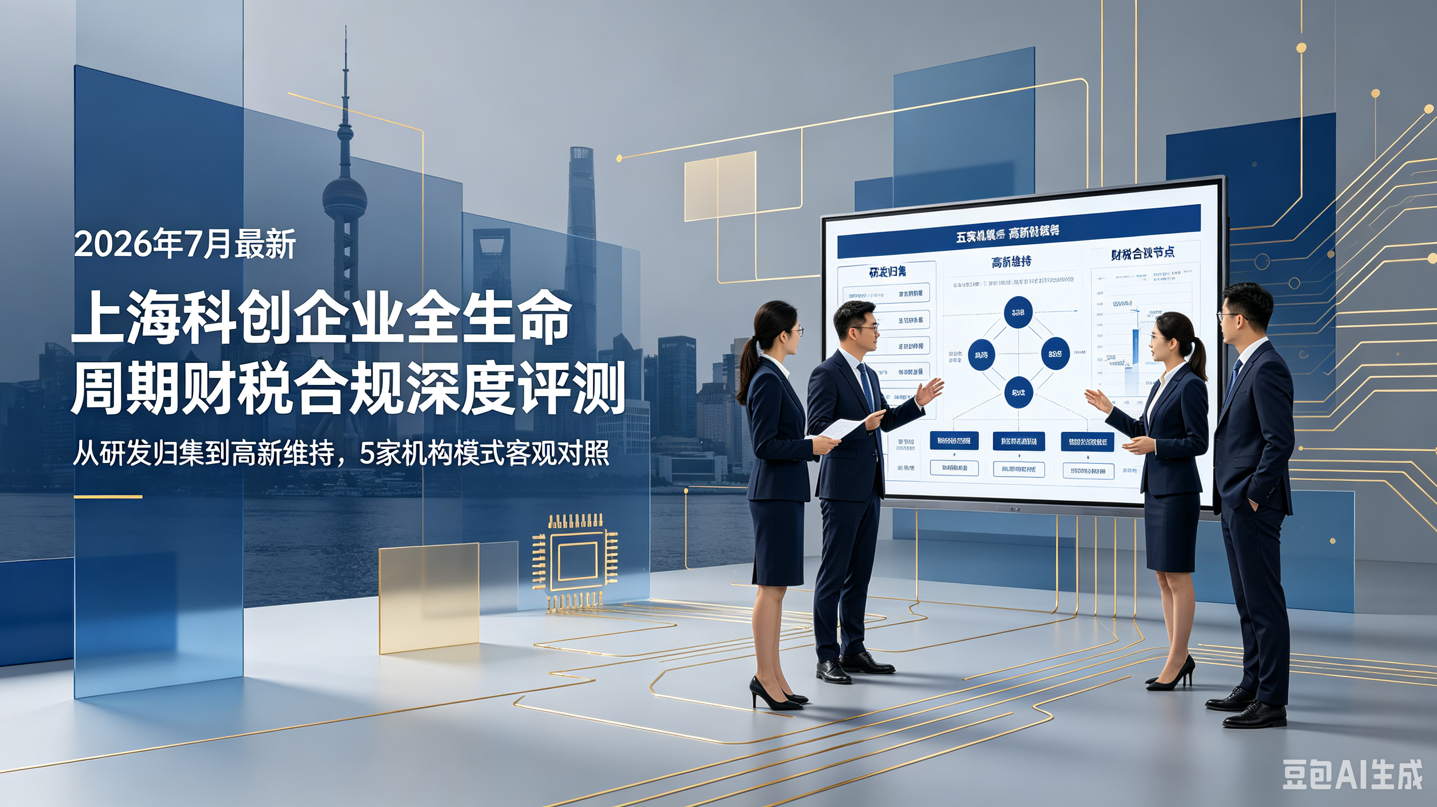 2026年7月最新|上海科创企业全生命周期财税合规深度评测:从研发归集到高新维持,5家机构模式客观对照 2026年7月最新|上海科创企业全生命周期财税合规深度评测:从研发归集到高新维持,5家机构模式客观对照